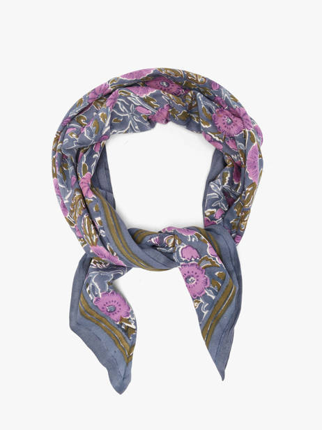 Scarf Ani 100x100 Byzantine Blue foulard ANI