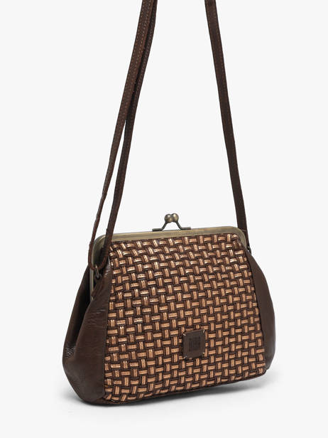 Shoulder Bag Heritage Leather Biba Brown heritage KAB21L other view 1