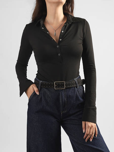 Suede Ada Belt Pieces Black ada 17166642 other view 1
