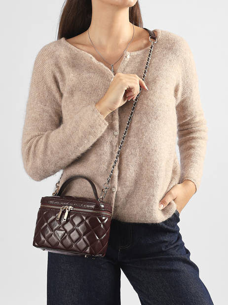 Sac Bandoulière Juliet Guess Rouge juliet QT245677 vue secondaire 1