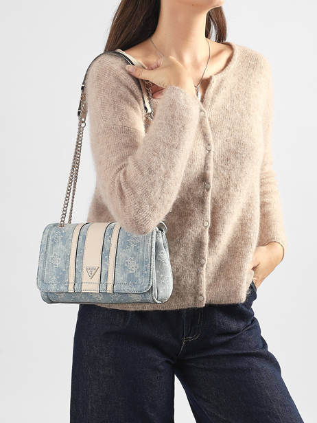 Shoulder Bag Noelle Guess Blue noelle DL967221 other view 1