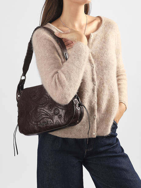 Sac Porté épaule Sirocco Desigual Marron sirocco 26WAXP60 vue secondaire 1