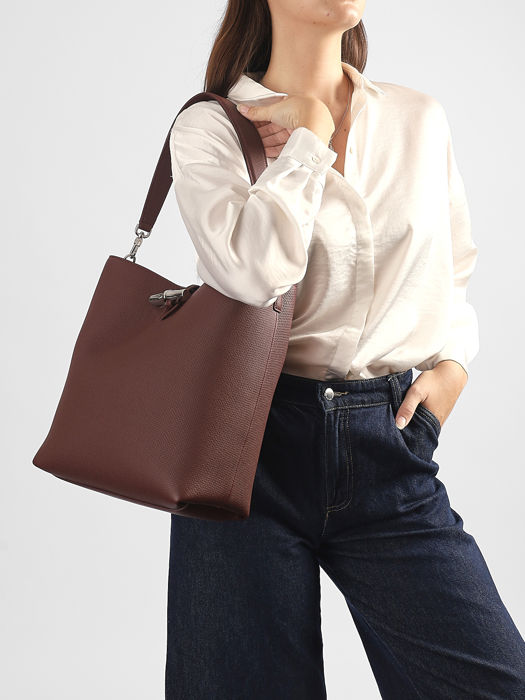 Longchamp Le roseau Hobo bag Red