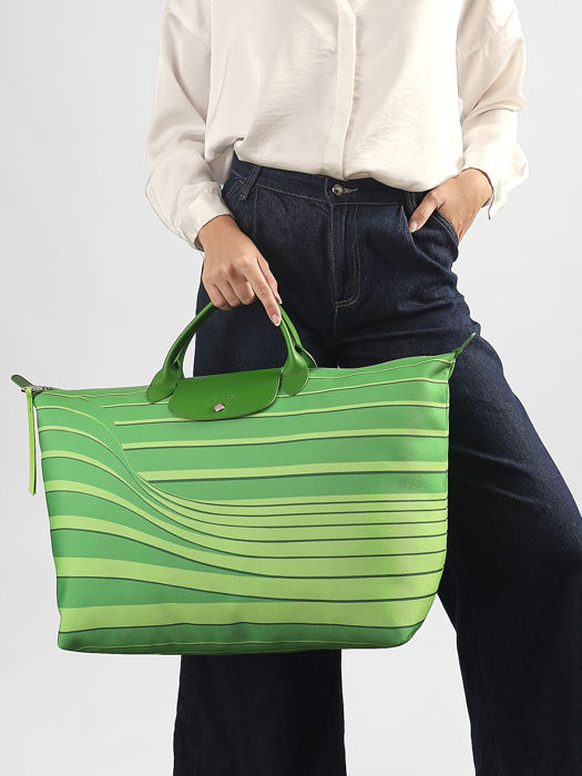 Longchamp Le pliage maison unique Travel bag Green
