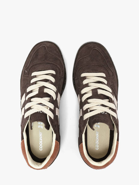 Sneakers In Leather Coolway Brown women 7623409 other view 3