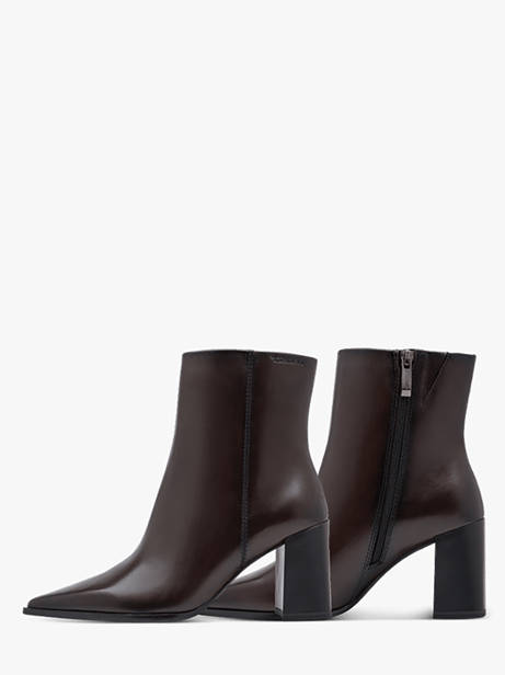 Heeled Boots In Leather Tamaris Brown women 47 other view 3