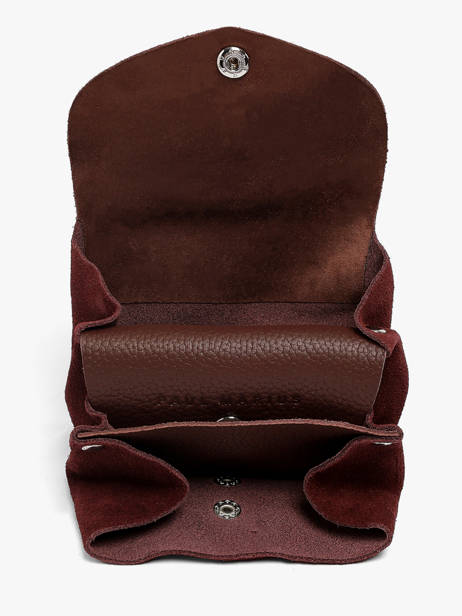 Coin Purse La Suite Leather Paul marius Red la suite GUSTASUI other view 1