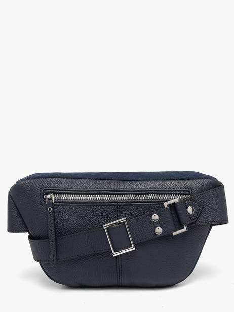 Sac Banane La Suite Cuir Paul marius Bleu la suite BANANSUI vue secondaire 3
