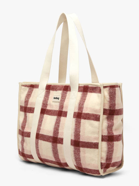 Sac Porté épaule Tartan Hindbag Rose tartan TA vue secondaire 1