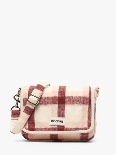 Sac Bandoulière Tartan Hindbag Rose tartan TA