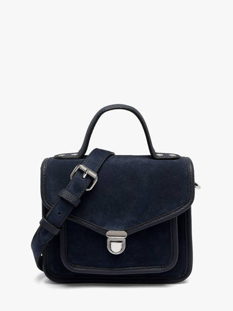 Shoulder Bag La Suite Leather Paul marius Blue la suite GEORXSUI