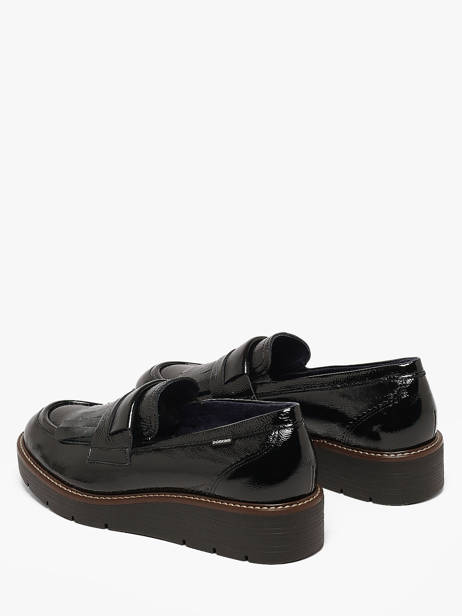 Platform Moccasins In Leather Dorking Black women NA other view 2