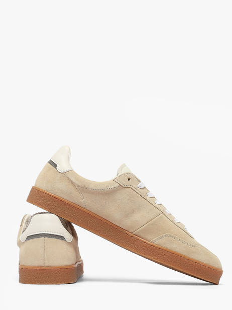 Sneakers In Leather Faguo Beige men 25CG0201 other view 2