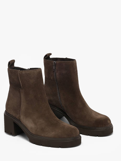 Heeled Boots In Leather Gabor Brown women 1 other view 1