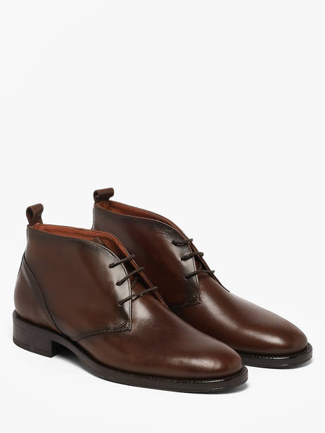 Boots In Leather Kost Brown men B0100A other view 1