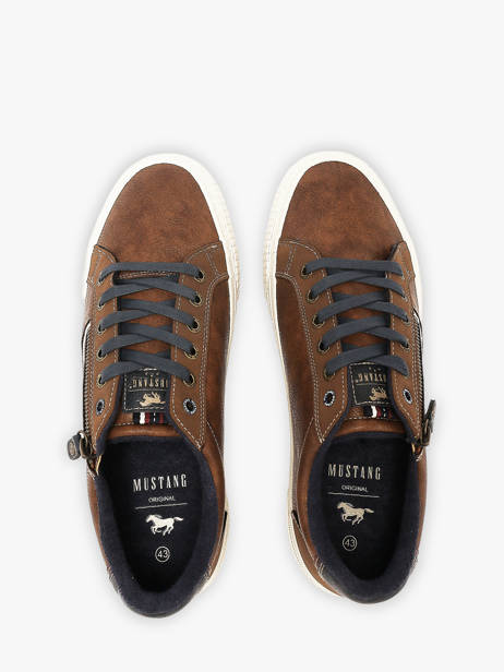 Sneakers Mustang Brown men M0041005 other view 3