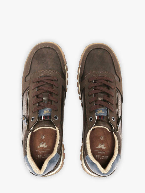 Sneakers Mustang Brown men M0021002 other view 3
