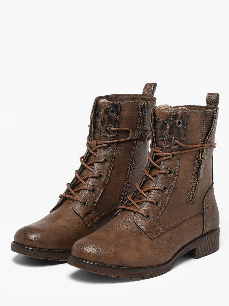 Boots Mustang Brown women M0052022 other view 1