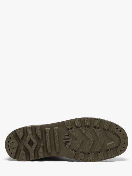 Boots In Leather Palladium Green men 79502308 other view 4