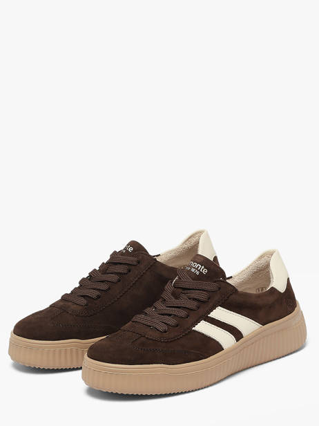 Sneakers En Cuir Remonte Marron women 25 vue secondaire 1