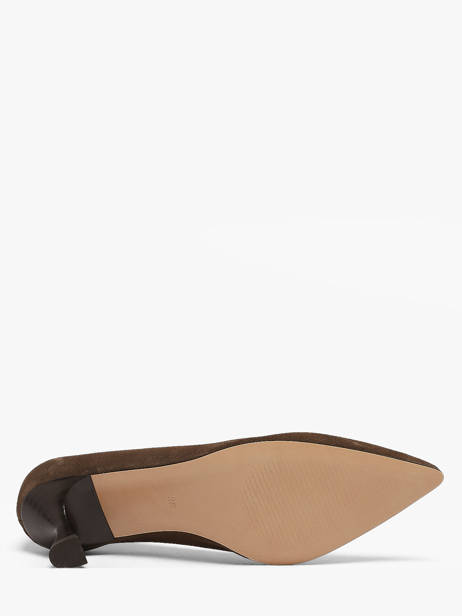 Stiletto Heel Pumps In Leather We do Brown women CO55406B other view 4