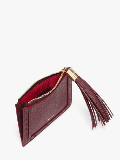 Card Holder Premier Flirt Leather Lancel Violet premier flirt A14033 other view 1