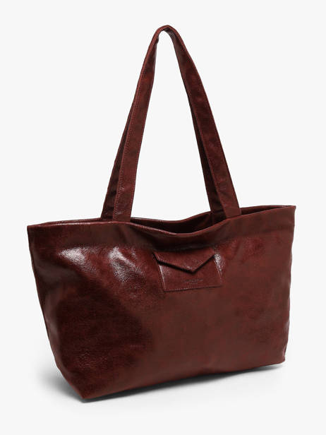 A4 Size Shoulder Bag Retro Kba Lancaster Red retro kba 102 other view 1