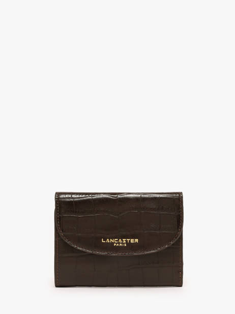 Wallet Leather Lancaster Brown exo 11