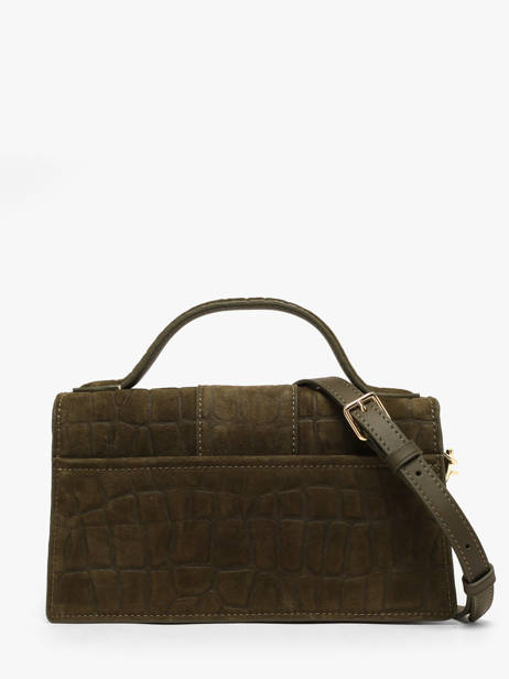 Crossbody Bag Suede Exo Lancaster Green suede exo 63 other view 3