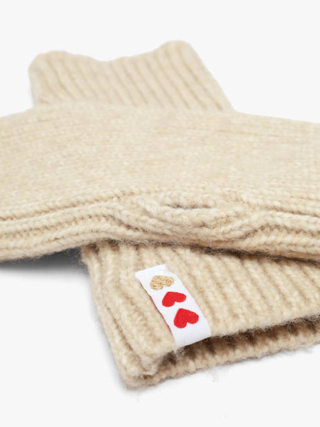 Gloves Pieces White aura 17166766 other view 1