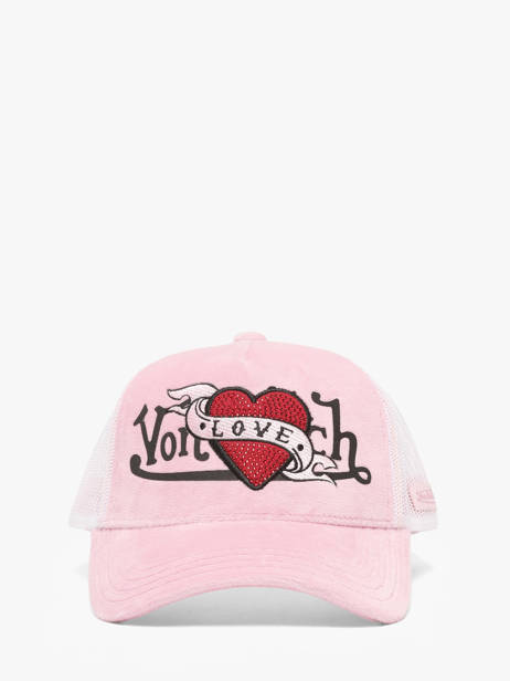 Velvet Women's Cap Love Von dutch Pink accessoires VEL