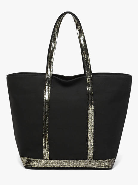 Le Cabas L Zippé Paillettes Vanessa bruno Noir cabas 1V40409