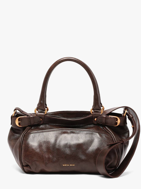 Handbag Lune Leather Vanessa bruno Brown lune 7V40920