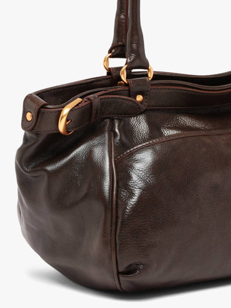 Shopper Lune Leather Vanessa bruno Brown lune 7V40921 other view 2