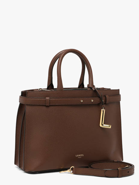 Satchel Faubourg Leather Lancel Brown faubourg A13528 other view 1