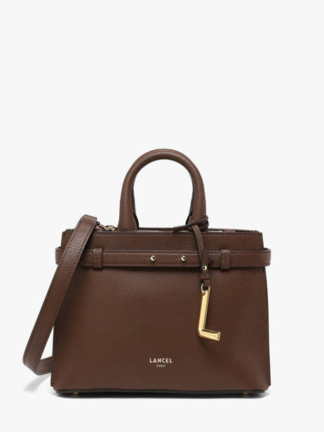 Shoulder Bag Faubourg Leather Lancel Brown faubourg A13527