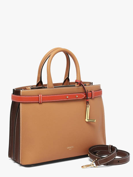 Satchel Faubourg Leather Lancel Brown faubourg A13548 other view 1