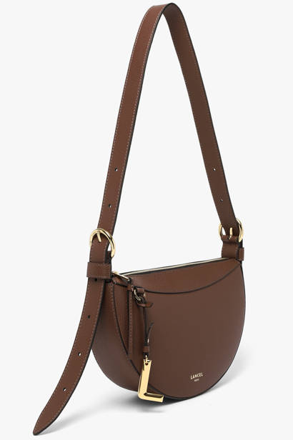 Sac Bandoulière Faubourg Cuir Lancel Marron faubourg A13525 vue secondaire 1