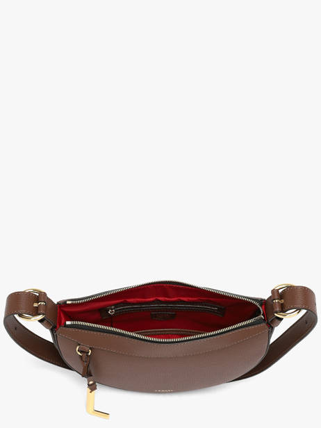 Sac Bandoulière Faubourg Cuir Lancel Marron faubourg A13525 vue secondaire 3