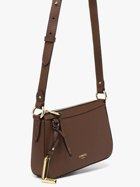 Sac Bandoulière Faubourg Cuir Lancel Marron faubourg A13524 vue secondaire 1