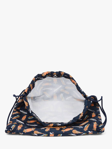 Sac De Sport Cameleon Bleu vintage urban PBVBSP39 vue secondaire 3
