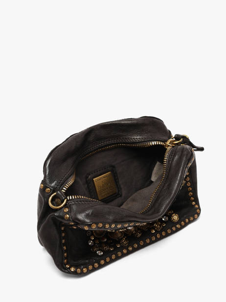 Shoulder Bag Ribes Leather Campomaggi Black ribes 1080ND other view 3