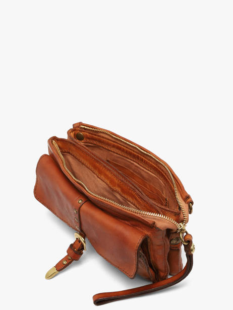 Sac Bandoulière Kura Cuir Campomaggi Marron kura 34070ND vue secondaire 3