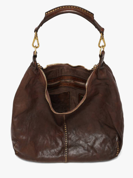 Hobo Bag Kura Leather Campomaggi Brown kura 45720ND other view 3