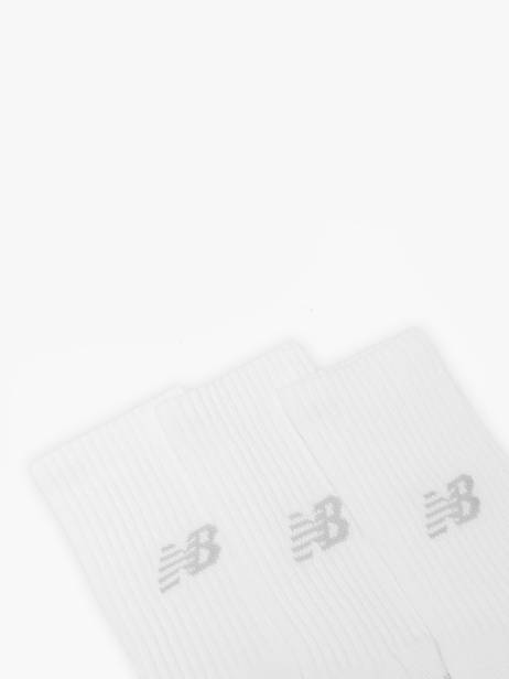 Socks New balance White socks women LAS35203 other view 1