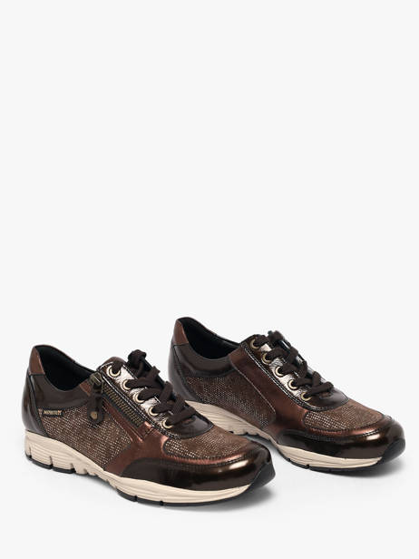 Sneakers In Leather Mephisto Brown women P5150396 other view 1