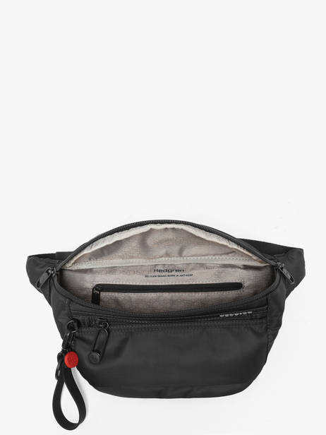 Sac Banane Ziva Polyester Recyclé Hedgren Noir inner city upgrade HIC435 vue secondaire 2