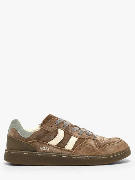 Sneakers In Leather Coolway Brown men 8633811