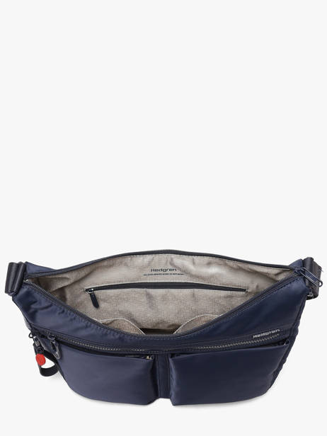 Shoulder Bag Alex In Recycled Polyester Hedgren Blue inner city upgrade HIC437 other view 2