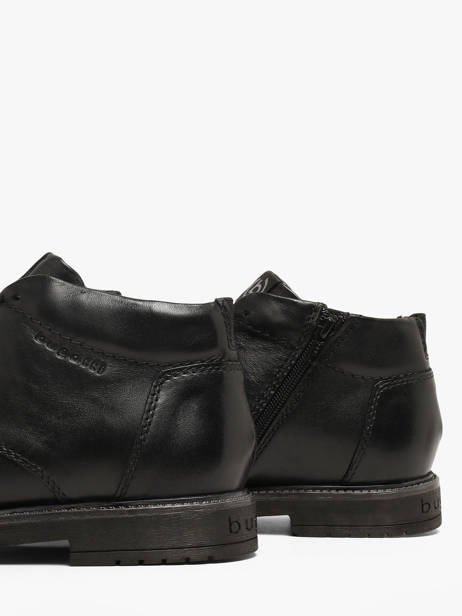 Boots In Leather Bugatti Black men 3318373E other view 2
